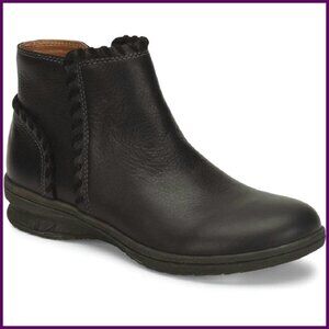 Premium Suede Ankle Boots Size 6.5 M with Side Zipper